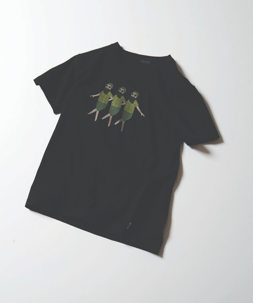modem design(モデムデザイン)の「MODEM DESIGN モデムデザイン LEOPARD OJISAN Tee Tシャツ(Tシャツ/カットソー・メンズ・ホワイト/ブラック・SMALL/MEDIUM/LARGE/X-LARGE)」の5枚目の写真