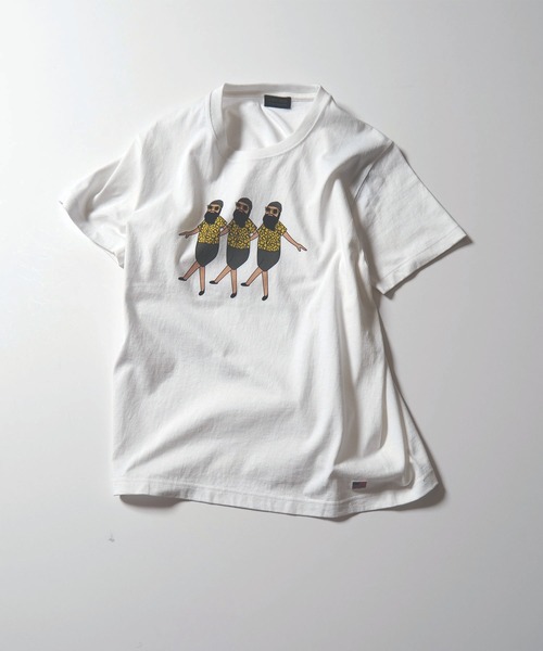 modem design(モデムデザイン)の「MODEM DESIGN モデムデザイン LEOPARD OJISAN Tee Tシャツ(Tシャツ/カットソー・メンズ・ホワイト/ブラック・SMALL/MEDIUM/LARGE/X-LARGE)」の10枚目の写真