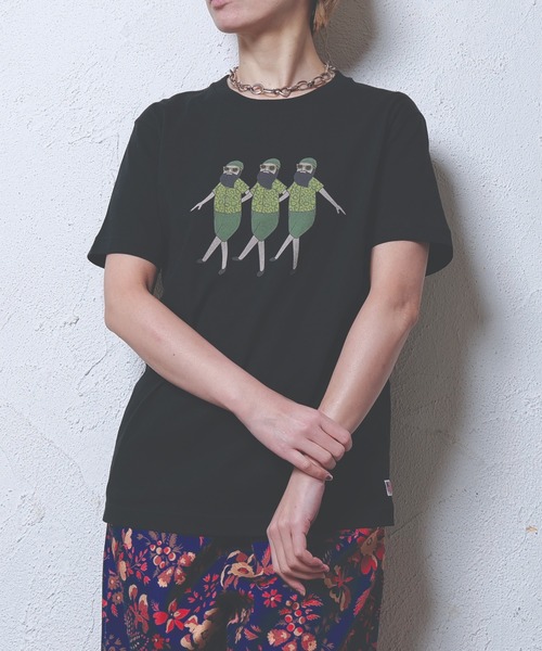 modem design(モデムデザイン)の「MODEM DESIGN モデムデザイン LEOPARD OJISAN Tee Tシャツ(Tシャツ/カットソー・メンズ・ホワイト/ブラック・SMALL/MEDIUM/LARGE/X-LARGE)」の12枚目の写真