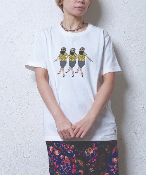 modem design(モデムデザイン)の「MODEM DESIGN モデムデザイン LEOPARD OJISAN Tee Tシャツ(Tシャツ/カットソー・メンズ・ホワイト/ブラック・SMALL/MEDIUM/LARGE/X-LARGE)」の15枚目の写真
