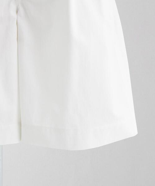 LOEFF(ロエフ)の「<LOEFF>コットンツイル 2タック ショートパンツ(チノパンツ・レディース・ホワイト・1/0)」の8枚目の写真
