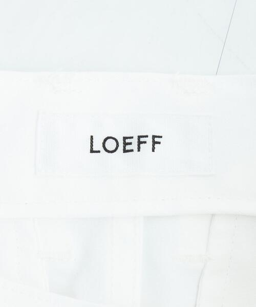 LOEFF(ロエフ)の「<LOEFF>コットンツイル 2タック ショートパンツ(チノパンツ・レディース・ホワイト・1/0)」の10枚目の写真