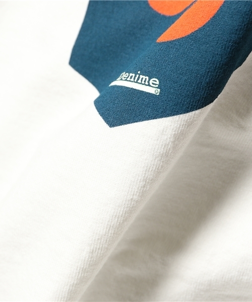 Denime（ドゥニーム）の「DNM POCKET LOGO TEE（Tシャツ/カットソー・メンズ・ホワイト/ネイビー・SMALL/MEDIUM/LARGE）」の10枚目の写真