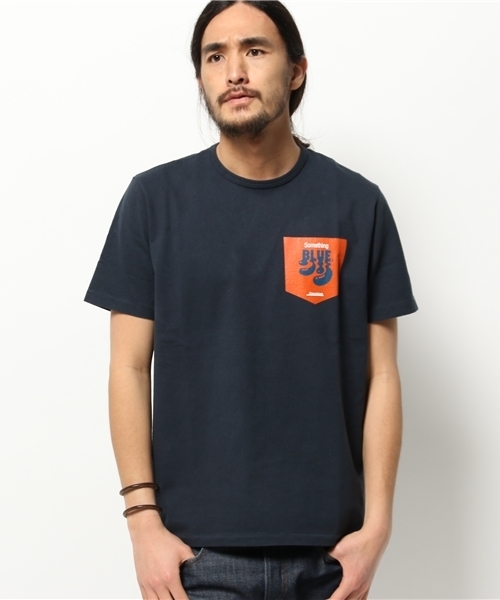 Denime（ドゥニーム）の「DNM POCKET LOGO TEE（Tシャツ/カットソー・メンズ・ホワイト/ネイビー・SMALL/MEDIUM/LARGE）」の11枚目の写真