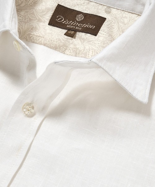 MEN'S BIGI（メンズビギ）の「デラべ調リネンシャンブレーシャツ（シャツ/ブラウス・メンズ・ホワイト/ネイビー/ピンク/グリーン・01/02/03/04）」の14枚目の写真