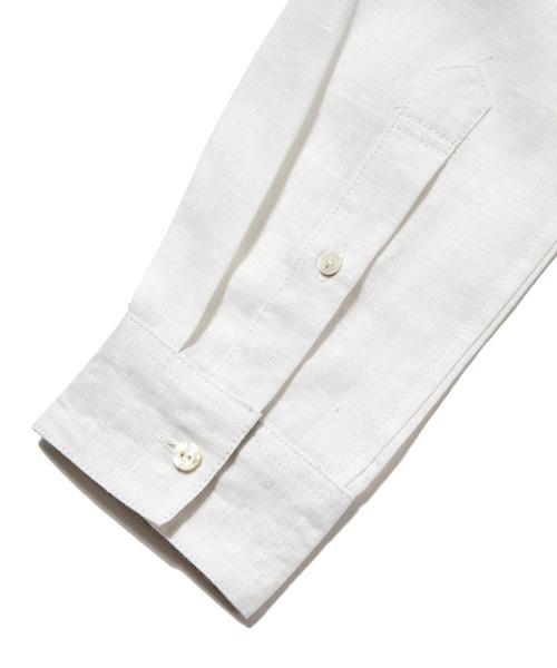 MEN'S BIGI（メンズビギ）の「デラべ調リネンシャンブレーシャツ（シャツ/ブラウス・メンズ・ホワイト/ネイビー/ピンク/グリーン・01/02/03/04）」の20枚目の写真