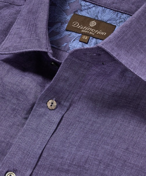 MEN'S BIGI（メンズビギ）の「デラべ調リネンシャンブレーシャツ（シャツ/ブラウス・メンズ・ホワイト/ネイビー/ピンク/グリーン・01/02/03/04）」の22枚目の写真