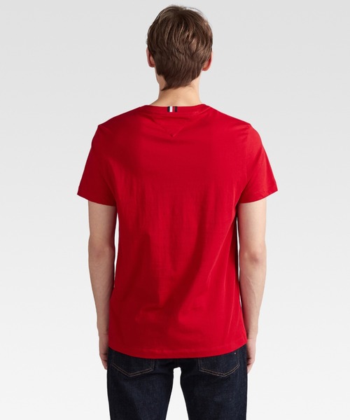 TOMMY HILFIGER(トミーヒルフィガー)の「【オンライン限定】グランジプリントTシャツ(Tシャツ/カットソー・メンズ・ネイビー/ブルー/レッド/ホワイト/ベージュ・SMALL/MEDIUM/LARGE/X-LARGE/XX-LARGE)」の16枚目の写真