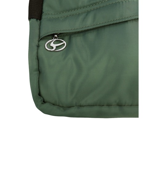 OY（オーワイ）の「『OY/オーワイ』DIAGONAL LINE ZIPPER MINI CROSS BAG/ダイアゴナル ライン ジッパー ミニクロス バッグ（ボディバッグ/ウエストポーチ・メンズ・カーキ/ブラック・FREE）」の18枚目の写真