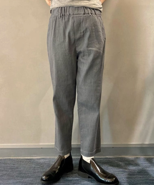 9OZストレッチデニムサルエルパンツ（デニムパンツ）｜JOURNAL