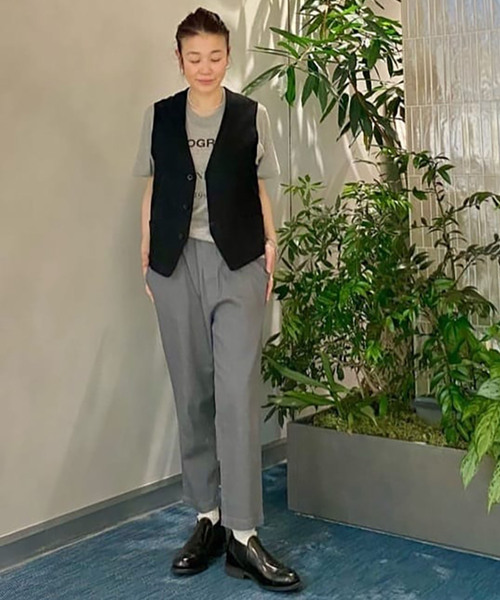 9OZストレッチデニムサルエルパンツ（デニムパンツ）｜JOURNAL