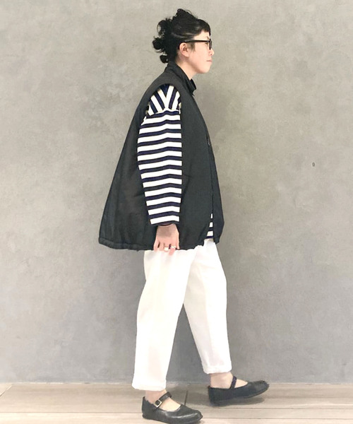 9OZストレッチデニムサルエルパンツ（デニムパンツ）｜JOURNAL