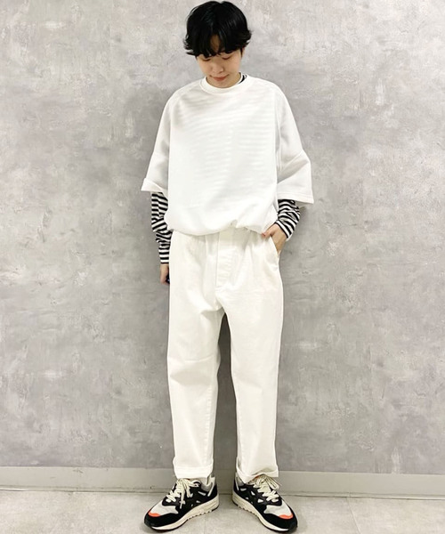 [宅送] 9OZストレッチデニムサルエルパンツ（デニムパンツ）｜JOURNAL パンツ