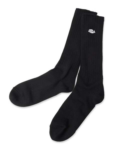 Jieda(ジエダ)の「LOOSE FIT SOCKS(ソックス/靴下・メンズ・ホワイト/ブラック・ONESIZE)」の1枚目の写真