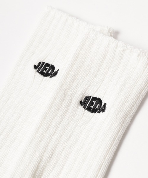 Jieda(ジエダ)の「LOOSE FIT SOCKS(ソックス/靴下・メンズ・ホワイト/ブラック・ONESIZE)」の4枚目の写真