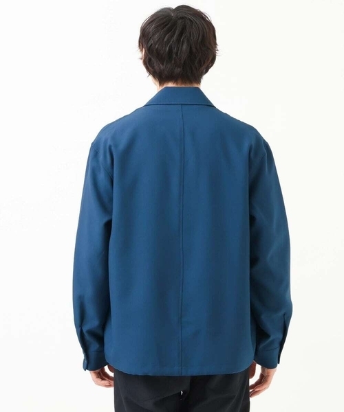 a.v.v（アーヴェヴェ）の「【洗濯機で洗える/防シワ】リライト コーチジャケット（ブルゾン・メンズ・カーキ/ブルー・46/50/48）」の11枚目の写真