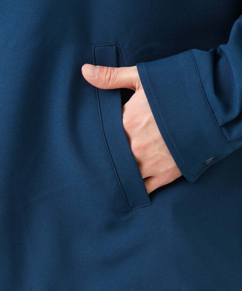 a.v.v（アーヴェヴェ）の「【洗濯機で洗える/防シワ】リライト コーチジャケット（ブルゾン・メンズ・カーキ/ブルー・46/50/48）」の20枚目の写真