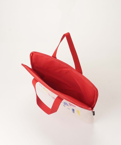 To b. by agnes b.(トゥービーバイアニエスベー)の「WR56 SAC アラフランセーズモバイルバッグ(バックパック/リュック・レディース・ホワイト系その他・FREE)」の5枚目の写真
