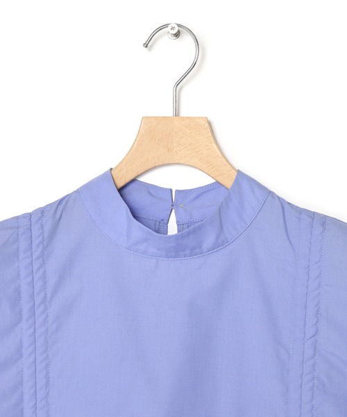 Alley by w closet（アリーバイダブルクローゼット）の「【Alley】ドロストノースリーブミニワンピース（ワンピース・レディース・オフホワイト/ブルー・FREE）」の17枚目の写真