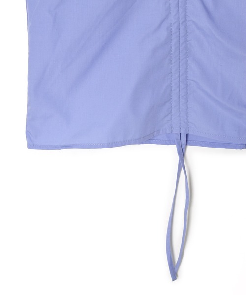 Alley by w closet（アリーバイダブルクローゼット）の「【Alley】ドロストノースリーブミニワンピース（ワンピース・レディース・オフホワイト/ブルー・FREE）」の11枚目の写真