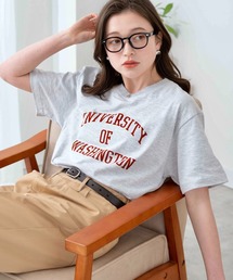 WEGO | WEGO/【United Athle】クルーネックプリントTシャツ【WEB限定】(Tシャツ/カットソー)