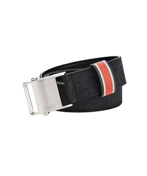 Guess(ゲス)の「Strave Belt(ベルト・メンズ・ブラック・MEDIUM/SMALL)」の1枚目の写真