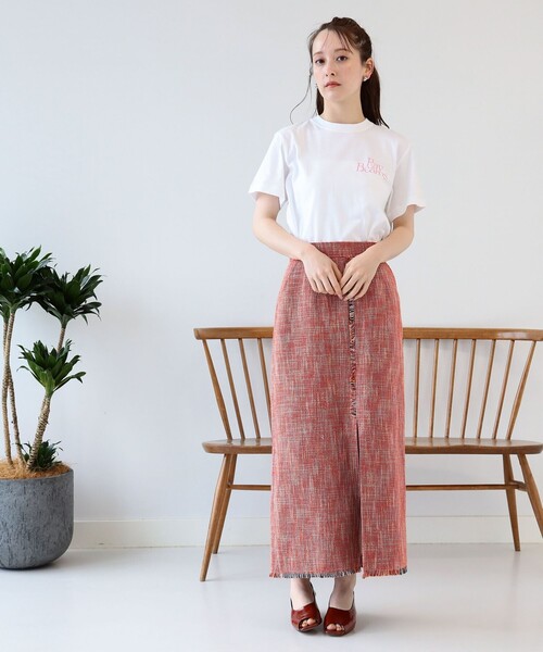 Ray BEAMS（レイビームス）の「Ray BEAMS / ロゴ ハーフスリーブ Tシャツ（Tシャツ/カットソー・レディース・ホワイト系/ブラック系/ブルー系/ピンク系・ONE SIZE）」の18枚目の写真