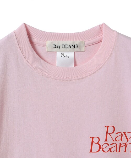 Ray BEAMS（レイビームス）の「Ray BEAMS / ロゴ ハーフスリーブ Tシャツ（Tシャツ/カットソー・レディース・ホワイト系/ブラック系/ブルー系/ピンク系・ONE SIZE）」の19枚目の写真