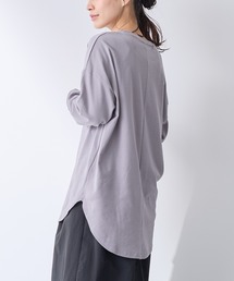 USAコットンラウンドヘムロンT【サスティナブル】