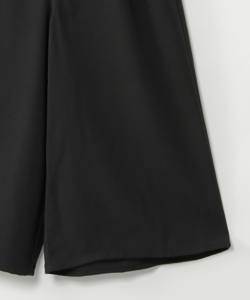 ikka（イッカ）の「ジョーゼットラップオールインワン（120~160cm）（つなぎ/オールインワン・キッズ・ブラック・150/130/120/140/160）」の7枚目の写真