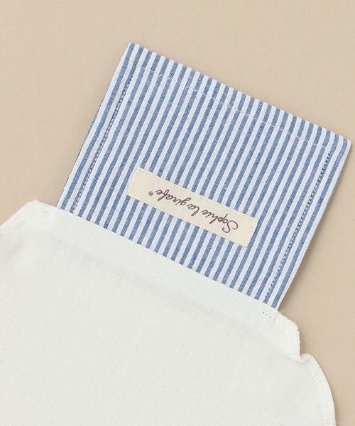 Sophie la girafe（ソフィーラジラフ）の「セーラー汗取りパッド【日本製】（その他ベビー用品・キッズ・オフホワイト/ネイビー・FREE）」の3枚目の写真