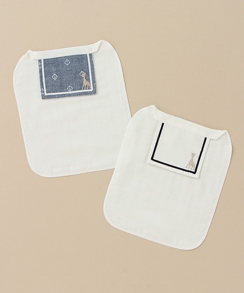 Sophie la girafe（ソフィーラジラフ）の「セーラー汗取りパッド【日本製】（その他ベビー用品・キッズ・オフホワイト/ネイビー・FREE）」の13枚目の写真