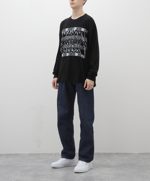 C.E（シーイー）の「【C.E / シーイー】ALIGNING BIG LONG SLEEVE T（Tシャツ/カットソー・メンズ・ブラック・LARGE/MEDIUM/X-LARGE）」の17枚目の写真