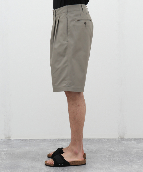 LENO(リノ)の「【LENO / リノ】2TUCK SHORT TROUSERS(その他パンツ・メンズ・ベージュ/アイボリー・1/2)」の5枚目の写真