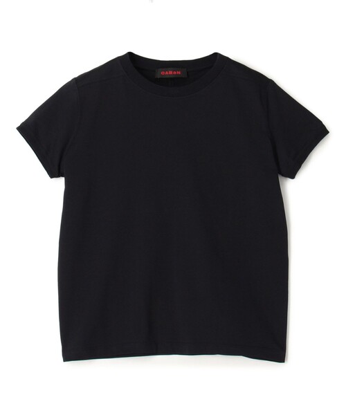 CABaN コットン リブコンビクルーネックプルオーバー コットン リブコンビクルーネックプルオーバー（Tシャツ