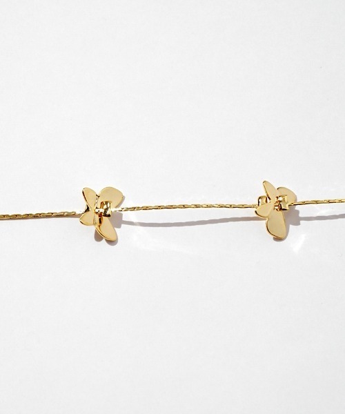 flower（フラワー）の「パピヨンブレスレット（ブレスレット・レディース・ゴールド・FREE）」の5枚目の写真