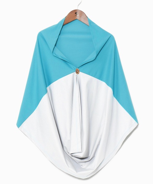 チャイハネ（チャイハネ）の「【チャイハネ】クールWAYスヌード（ネックウォーマー/スヌード・レディース・ナチュラル/ターコイズブルー/マスタード/ブラック・FREE）」の3枚目の写真