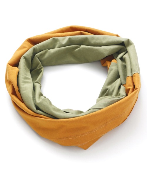 チャイハネ（チャイハネ）の「【チャイハネ】クールWAYスヌード（ネックウォーマー/スヌード・レディース・ナチュラル/ターコイズブルー/マスタード/ブラック・FREE）」の4枚目の写真