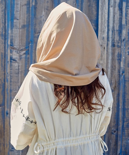 チャイハネ（チャイハネ）の「【チャイハネ】クールWAYスヌード（ネックウォーマー/スヌード・レディース・ナチュラル/ターコイズブルー/マスタード/ブラック・FREE）」の13枚目の写真