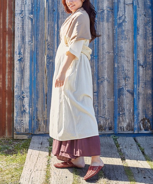 チャイハネ（チャイハネ）の「【チャイハネ】クールWAYスヌード（ネックウォーマー/スヌード・レディース・ナチュラル/ターコイズブルー/マスタード/ブラック・FREE）」の17枚目の写真