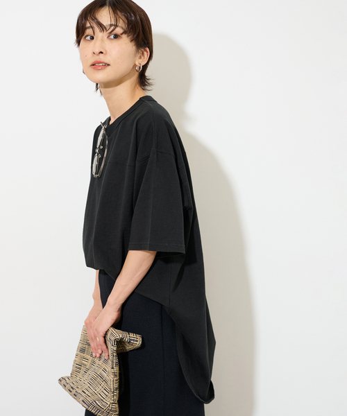 別注【RUSSELL ATHLETIC】*RELUME FOOTBALL TEE：カットソー（T