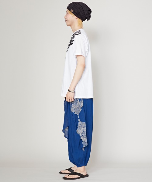 チャイハネ(チャイハネ)の「【チャイハネ】洋輔×Amina トリックナTシャツ(Tシャツ/カットソー・メンズ・イエロー/ホワイト/ブラック・L/M)」の18枚目の写真