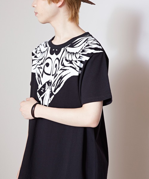 チャイハネ(チャイハネ)の「【チャイハネ】洋輔×Amina トリックナTシャツ(Tシャツ/カットソー・メンズ・イエロー/ホワイト/ブラック・L/M)」の19枚目の写真