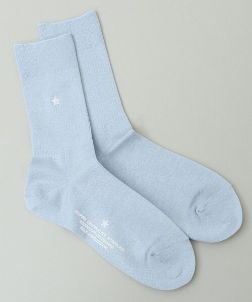 CONVERSE TOKYO（コンバーストウキョウ）の「STAR ★ GLITTER SOX（ソックス/靴下・レディース・オレンジ/ブラック/サックスブルー/ホワイト/ブルー/グレー・1）」の5枚目の写真