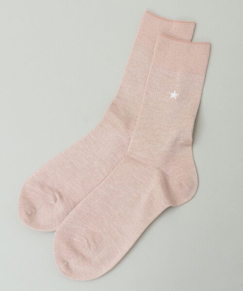 CONVERSE TOKYO（コンバーストウキョウ）の「STAR ★ GLITTER SOX（ソックス/靴下・レディース・オレンジ/ブラック/サックスブルー/ホワイト/ブルー/グレー・1）」の11枚目の写真