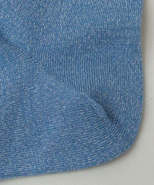 CONVERSE TOKYO（コンバーストウキョウ）の「STAR ★ GLITTER SOX（ソックス/靴下・レディース・オレンジ/ブラック/サックスブルー/ホワイト/ブルー/グレー・1）」の14枚目の写真