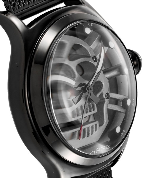 SONNE（ゾンネ）の「SONNE/ゾンネ S162 腕時計 SO-S162BKSV メンズ（アナログ腕時計・メンズ・シルバー・FREE）」の3枚目の写真