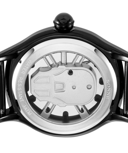 SONNE（ゾンネ）の「SONNE/ゾンネ S162 腕時計 SO-S162BKSV メンズ（アナログ腕時計・メンズ・シルバー・FREE）」の6枚目の写真