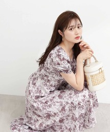 PROPORTION BODY DRESSING | シアーフラワーワンピース / 1213240700(ワンピース)