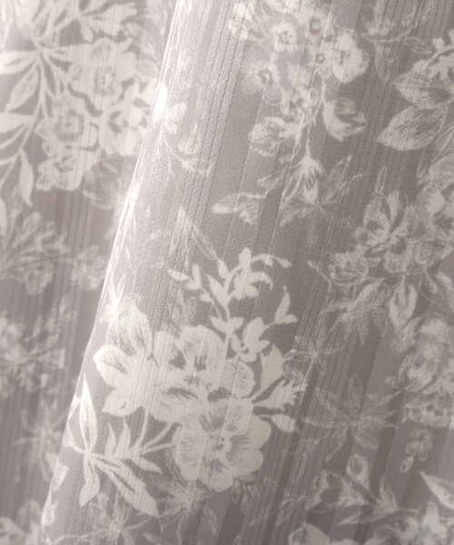 PROPORTION BODY DRESSING（プロポーションボディドレッシング）の「シアーフラワーワンピース / 1213240700（ワンピース・レディース・ダークグレー/ボルドー/グレー・MEDIUM/SMALL）」の13枚目の写真